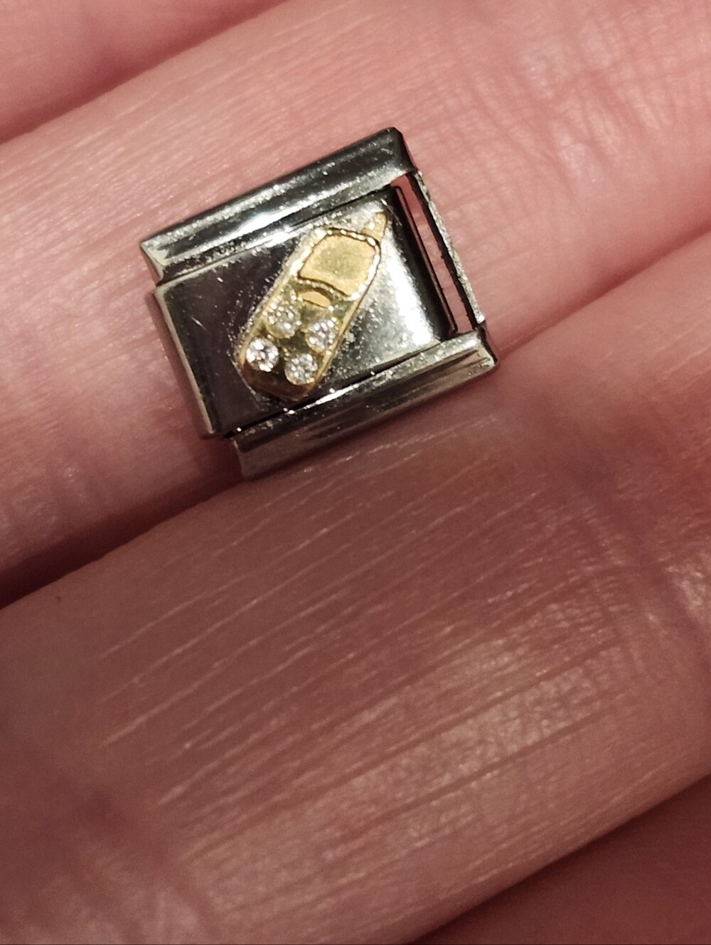Nomination-like "Amorini" Italian Vintage Phone Charm